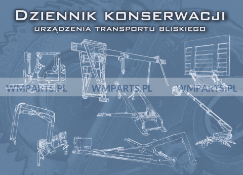 Dziennik konserwacji Urządzenia Transportu Bliskiego UTB nowe wydanie 2025 rok Dziennik konserwacji Urządzenia Transportu Bliskiego UTB nowe wydanie 2025 rok