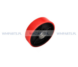 Koło poliuretan czerwone 200x50 mm wózek paletowy paleciak